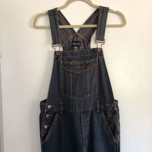 Vintage Long, Wide-Legged Overalls
